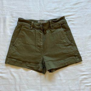 Everlane Utility Shorts | Army Green